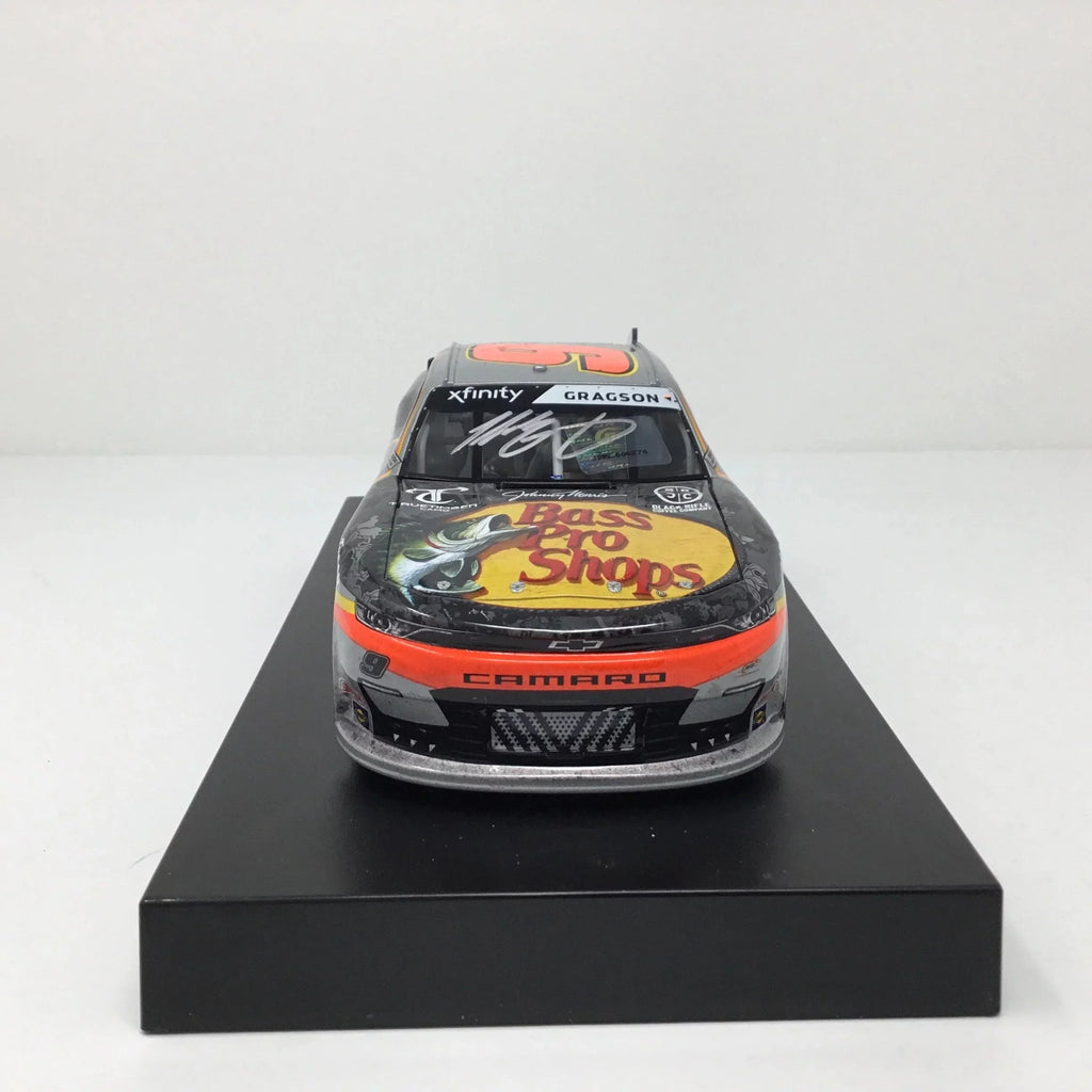 Noah Gragson 2021 Bass Pro Sizehops Darlington Win Autographed 1:24 Diecast