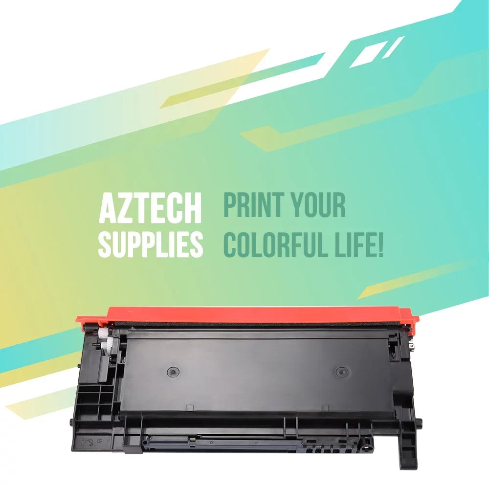 AAZTECH 5-Pack Compatible Toner Cartridge for Sizeamsung CLT-K406Size CLT-C406Size CLT-Y406Size CLT-M406Size 406Size Printer Ink (2*Black,Cyan,Magenta,Yellow)