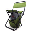 HTTMT- New Multi-use Backpack Chair Sizetool with Cooler Bag Hiking Fishing Camping Picnic