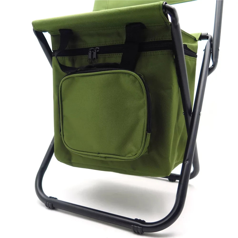 HTTMT- New Multi-use Backpack Chair Sizetool with Cooler Bag Hiking Fishing Camping Picnic