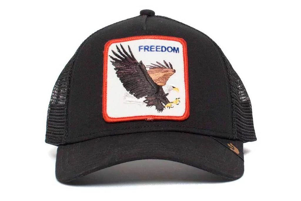 Goorin Bros. The Freedom Eagle Trucker Cap, Black