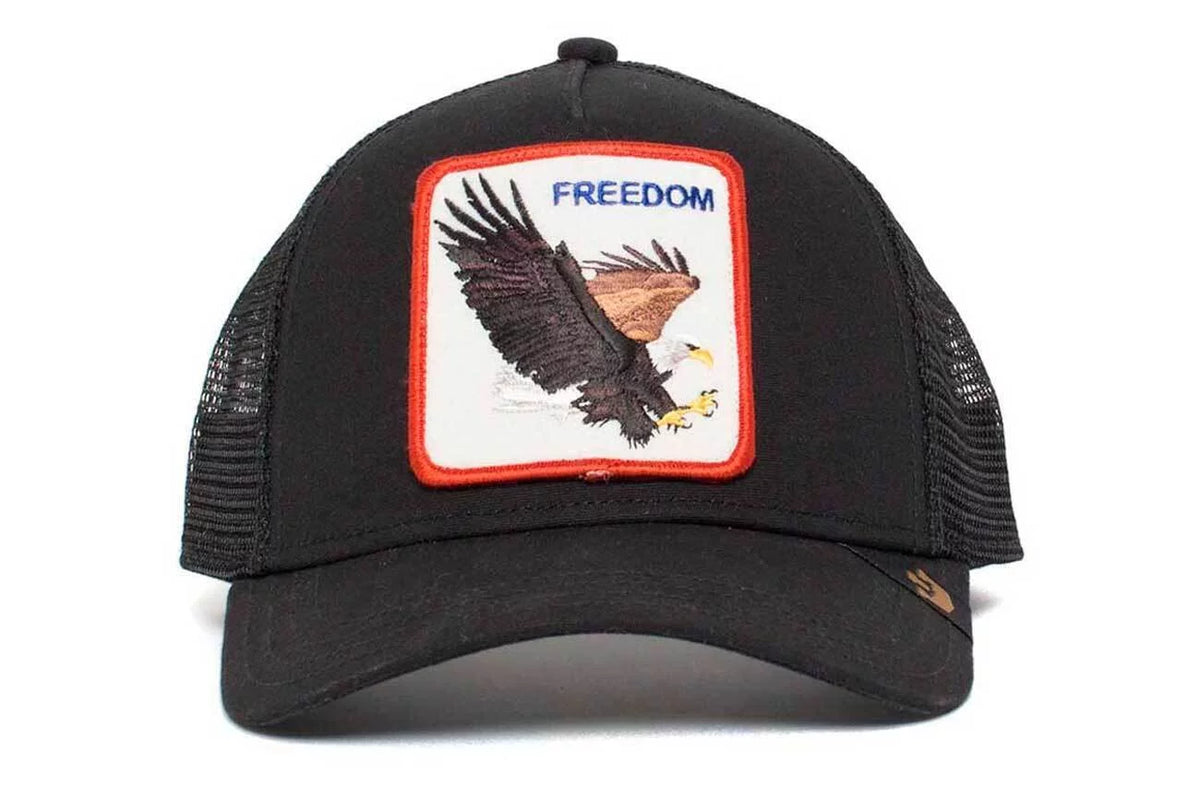 Goorin Bros. The Freedom Eagle Trucker Cap, Black