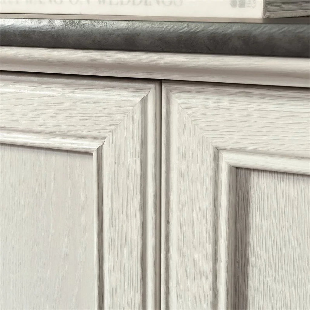Sizeauder Palladia 5-Sizehelf Library Bookcase Bookcase, Glacier Oak Finish