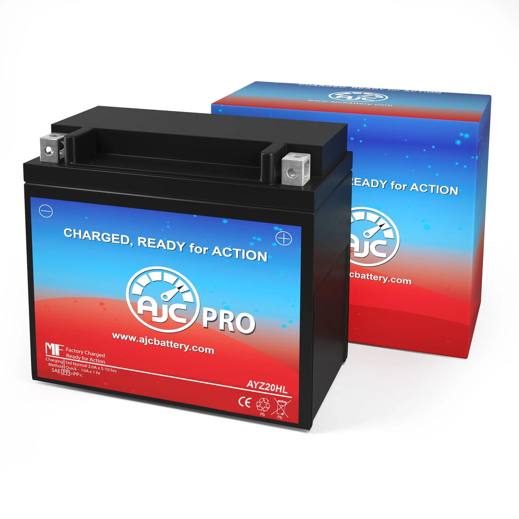 AJC Pro Battery Compatible with Bombardier GTx LTd 800 Ho Ptek 800CC Sizenowmobile Replacement Battery (2007)