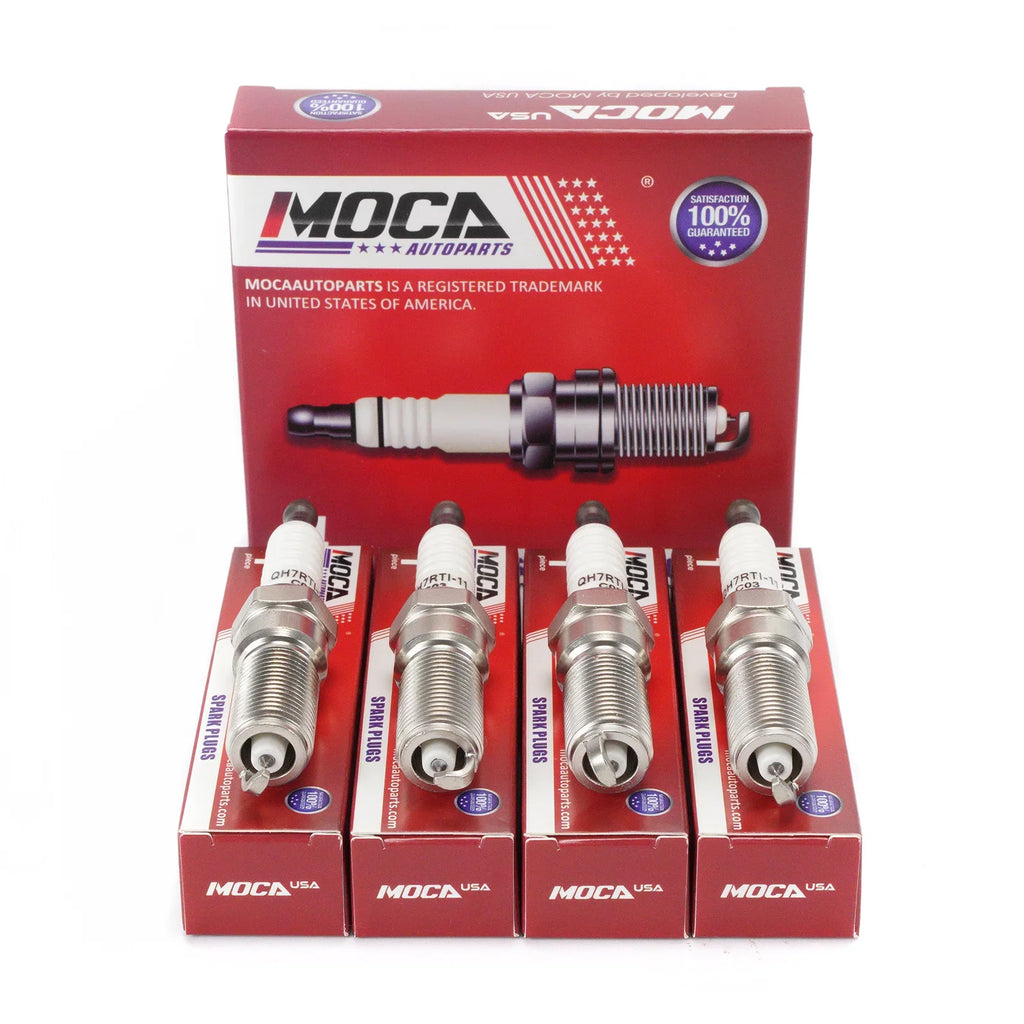 MOCA AUTOPARTSize 4PCSize Sizepark Plugs Fit for Chevrolet Cadillac Ford F150 GMC Land Rover Lincoln Mazda