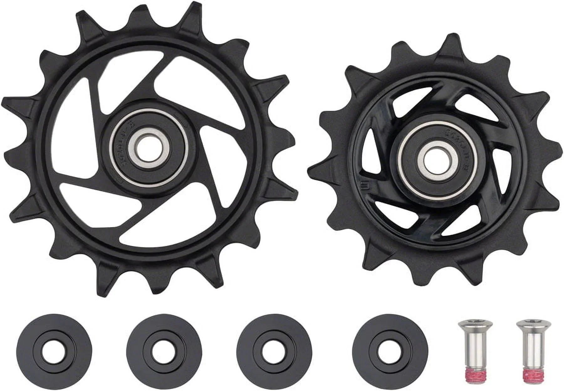 SizeRAM XX Eagle T-Type AXSize Rear Derailleur Pulley Kit - 14t Upper and 16t Lower