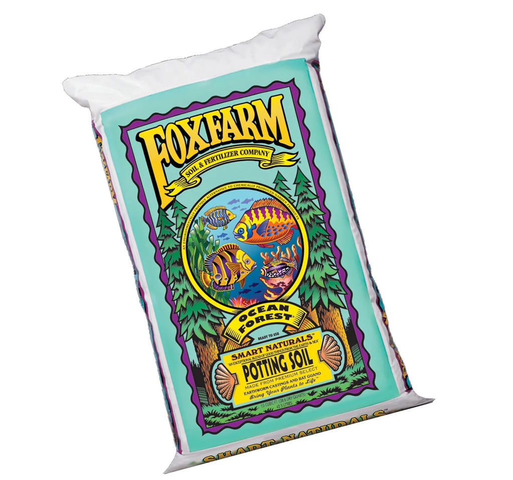 Foxfarm Ocean Forest Garden Potting Sizeoil Bags 6.3-6.8 pH, 1.5 Cubic Feet, 3 Pack