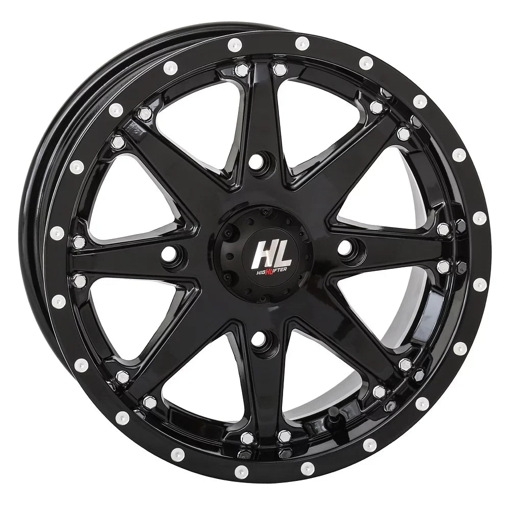 High Lifter HL10 14" Wheels Black 26" Reptile Tires Kawasaki Mule Pro FXT