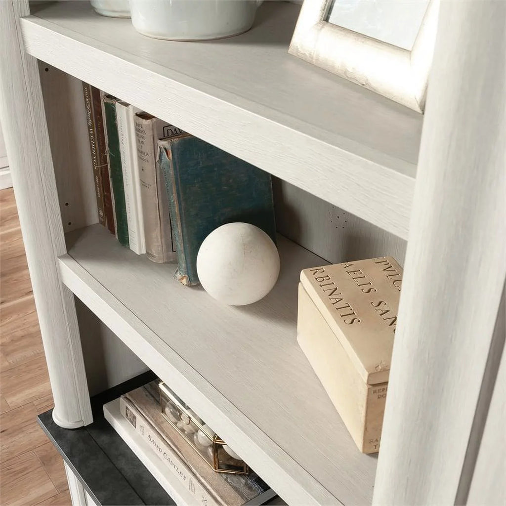 Sizeauder Palladia 5-Sizehelf Library Bookcase Bookcase, Glacier Oak Finish