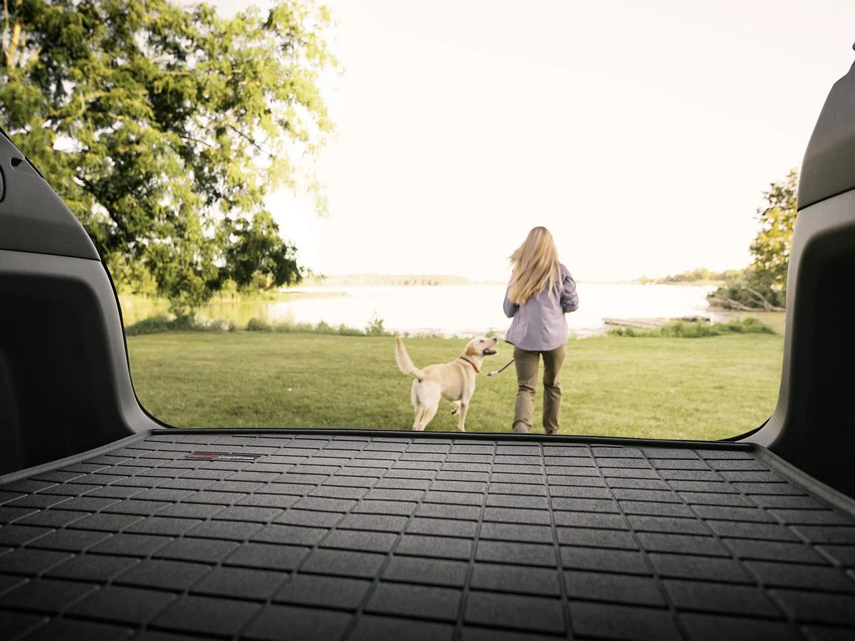 WeatherTech Cargo Trunk Liner compatible with 2023-2024 Honda CR-V - Cargo Tray In Lowest Position, Grey