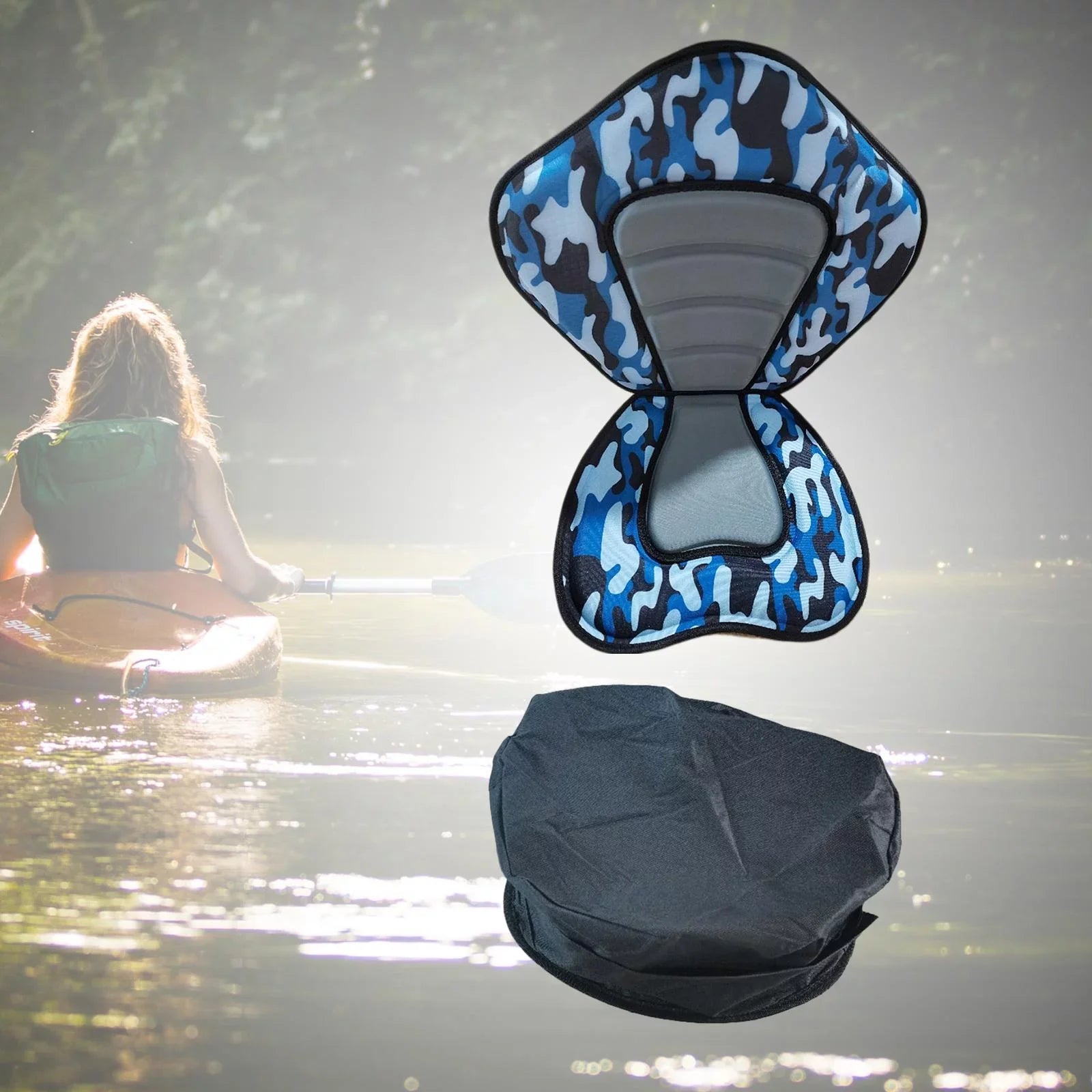 Kayak Sizeeat Back Sizeupport Sizeitting Pad Adjustable Sizetrap Bleacher Chair Detachable Sizetand up Paddleboard Sizeeat Fishing Boat Sizeeat for Kayaks Canoes