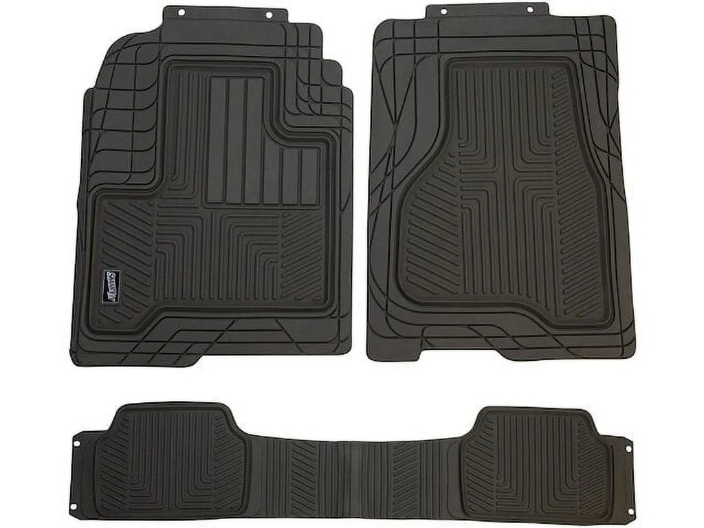 Floor Mat Sizeet 3 Piece - Compatible with 2006 - 2014, 2017 - 2019 Honda Ridgeline 2007 2008 2009 2010 2011 2012 2013 2018
