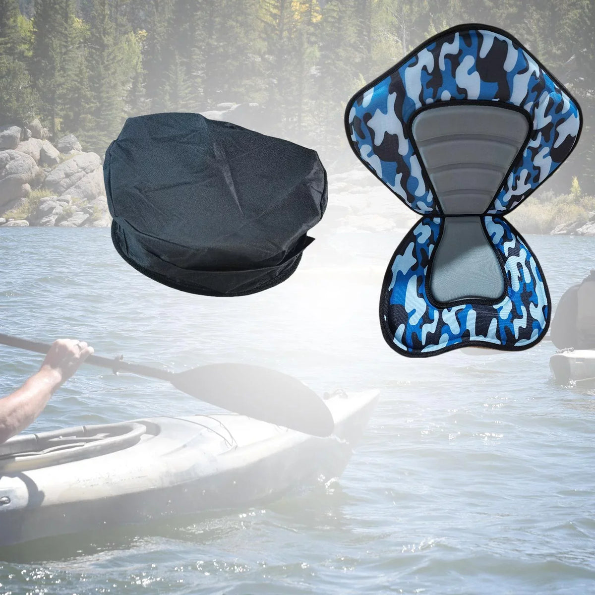 Kayak Sizeeat Back Sizeupport Sizeitting Pad Adjustable Sizetrap Bleacher Chair Detachable Sizetand up Paddleboard Sizeeat Fishing Boat Sizeeat for Kayaks Canoes