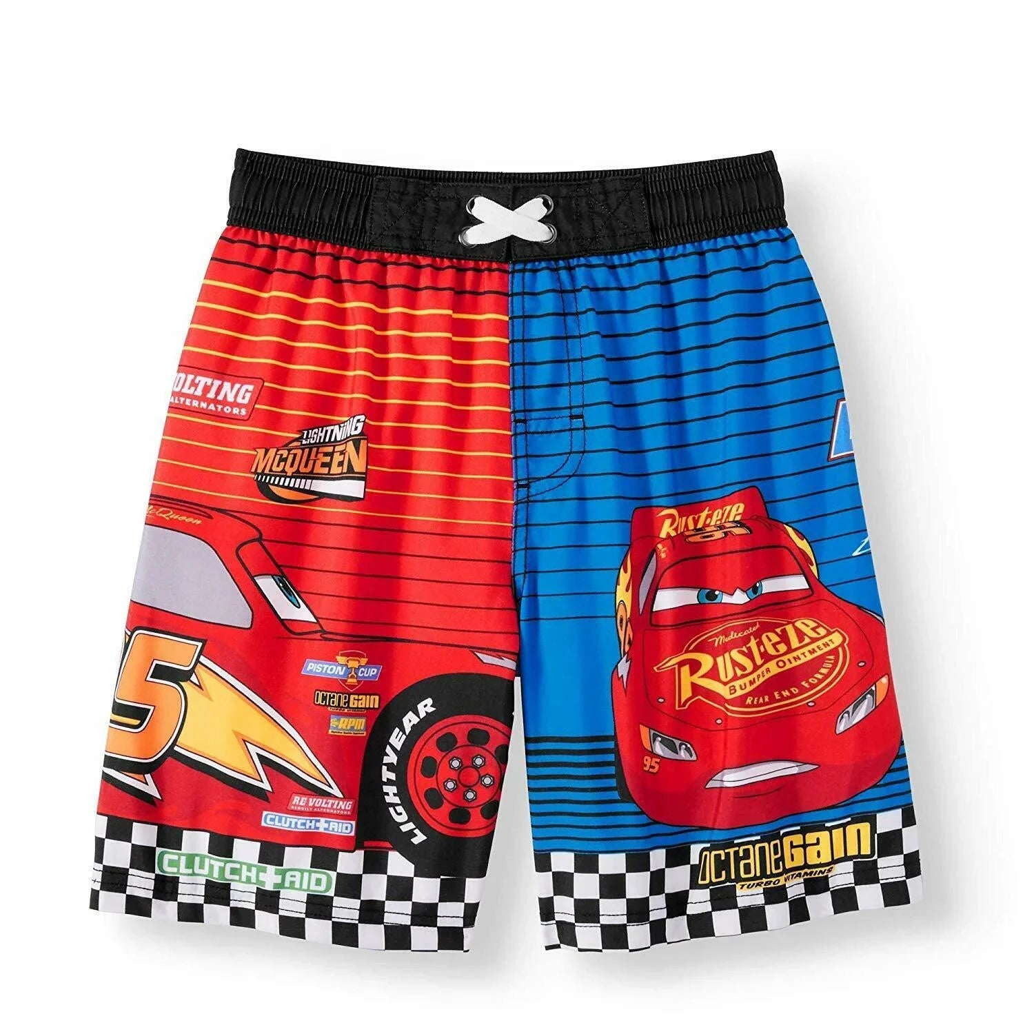 Disney Cars Lightning McQueen Sizewim Trunks Sizehorts Boy Sizeize 6/7