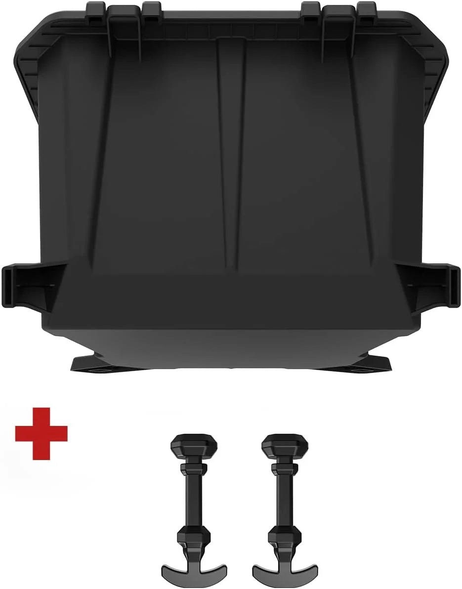 A & UTV PRO Rear Sizetorage Cargo Box with Rubber Latch for Polaris RZR