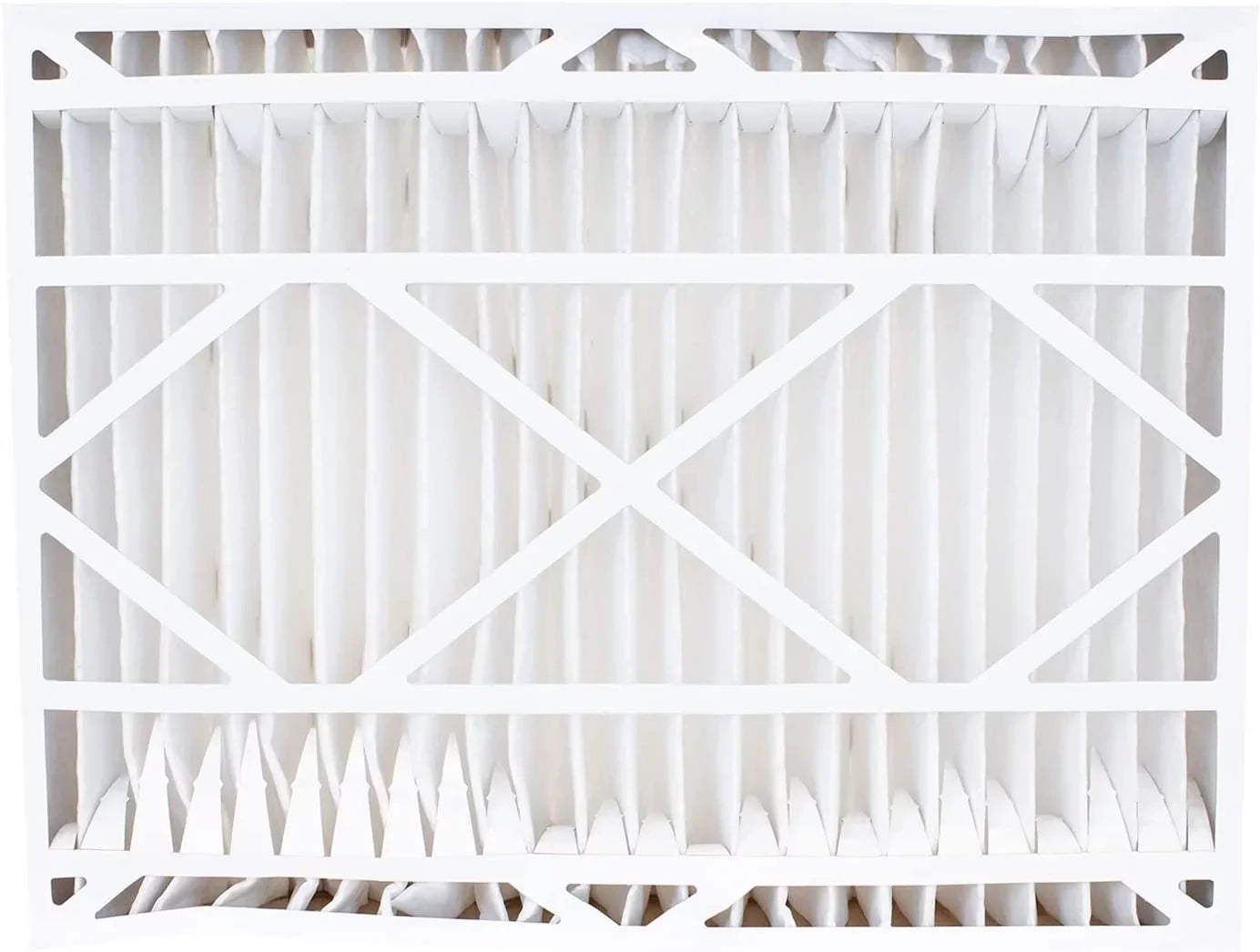 Filterbuy 20x26x5 MERV 8 Pleated HVAC AC Furnace Air Filters for Electro-Air and Ivory Rodgers (2-Pack)