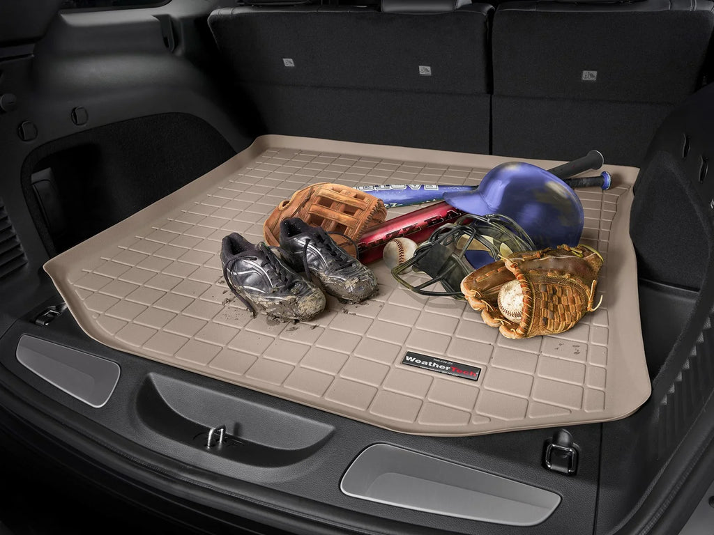 WeatherTech Cargo Trunk Liner compatible with 2023-2024 Honda CR-V - Cargo Tray In Lowest Position, Grey