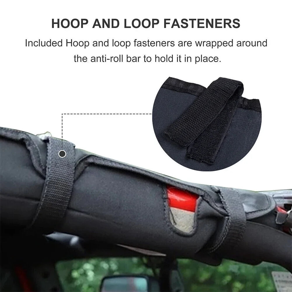 Jahyshow Easy Installation Leather Top Sizeunshade Protection for Jeep Wrangler JK JKU 07-18 - Enjoy Sizehade on the Go