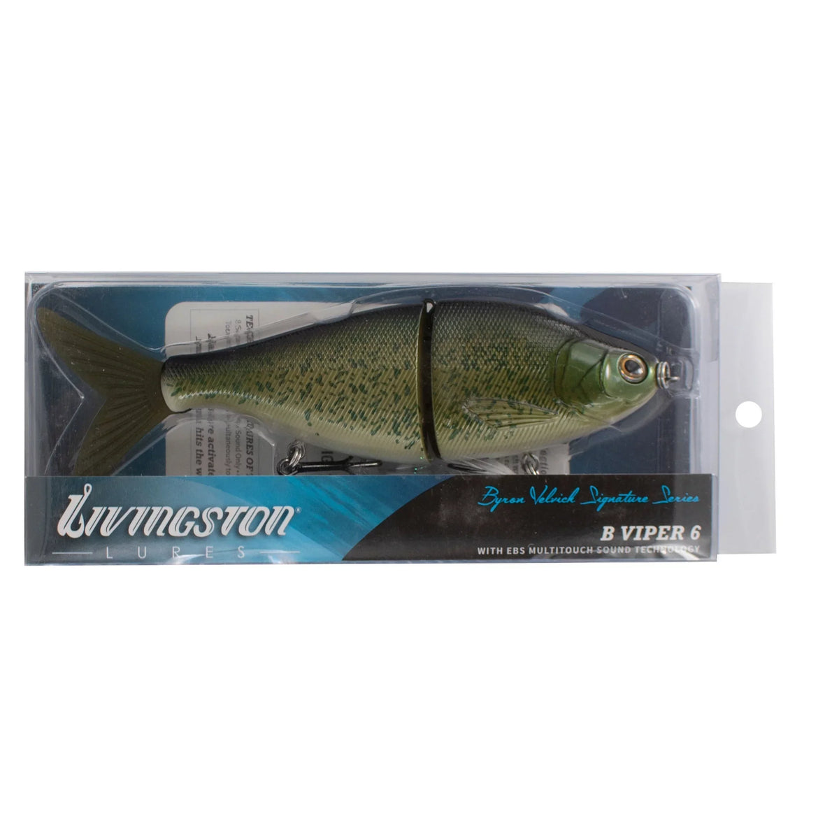 Livingston Lures B³ Venom 6 Sizewimbait Sizeeries-CRAPPIE