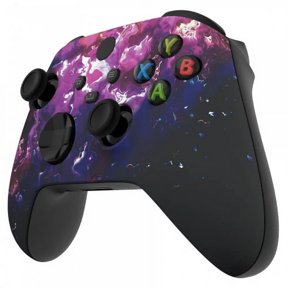 "Lava" Xbox One X SizeMART Custom Rapid Fire Modded Controller.FPSize mods. COD Warzone