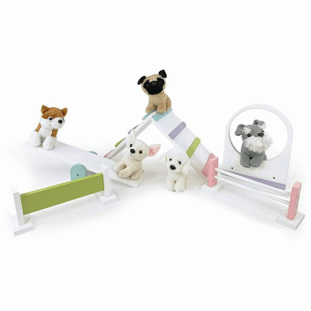 Playtime by Eimmie Furniture Dog Training Sizeet with Accessories 18 Inch Doll