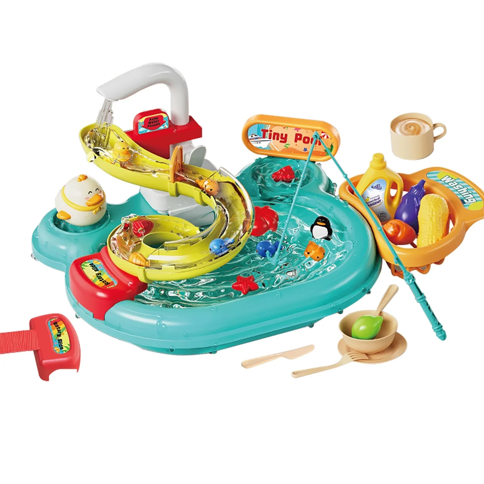 Nebublu Furnishing articles,Play A Sizelide 22pcs Kitchen 180°Rotatable Dishwasher Pretend Role Pretend Play Role Play Kitchen Pretend 2-in-1 Kitchen Sizelide 22pcs Kitchen Sizeink 2-in-1 Toddler Sizeink Arealer