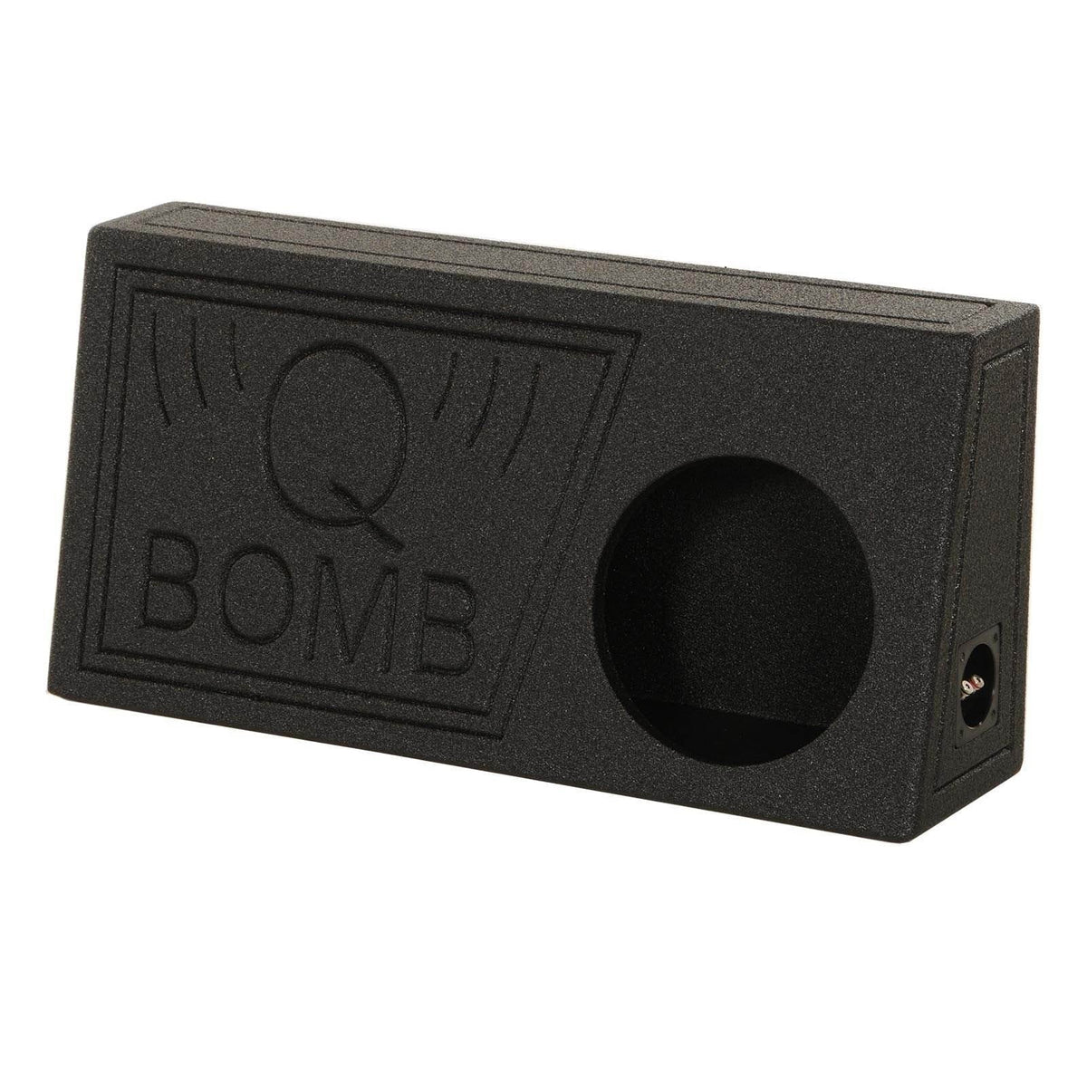 QPower QBomb Sizeingle 10" Vented Sizeubwoofer Box with Black Bedliner Sizepray (2 Pack)