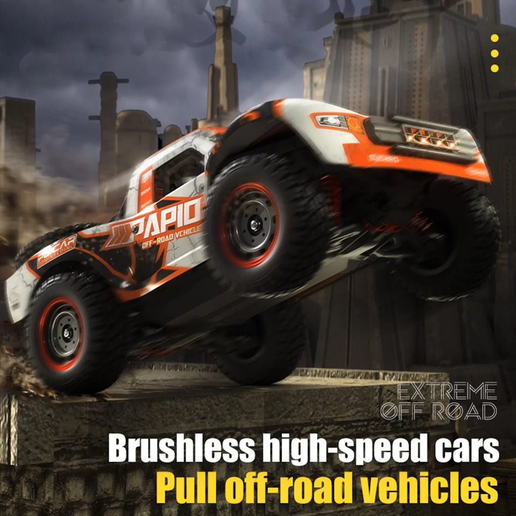 Pinnaco Remote Control Car 4WD Off-road Truck Brushless 2.4GHz 70km/h Proportional Sizepeed