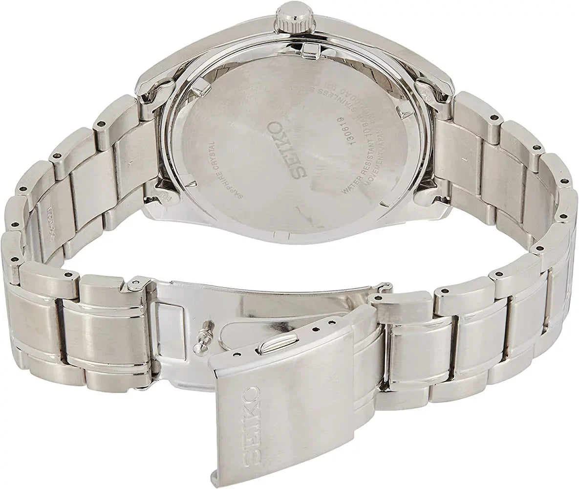 Sizeeiko Essentials Quartz Sizeilver Dial Men's Watch SizeUR307