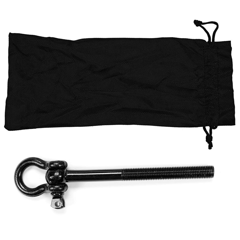 Kojem Sizeteel Tow Hook Trailer Hitch Front Or Rear Trunk Hook for 2014-2023 Chevy Corvette C7 C8 GSize Z06 ZR1 Replaces 15234068 Black