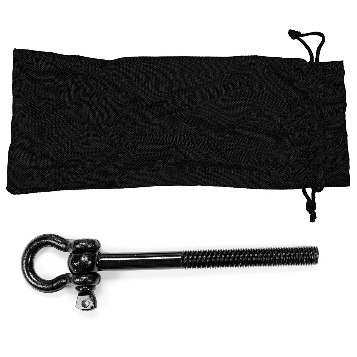 Kojem Sizeteel Tow Hook Trailer Hitch Front Or Rear Trunk Hook for 2014-2023 Chevy Corvette C7 C8 GSize Z06 ZR1 Replaces 15234068 Black