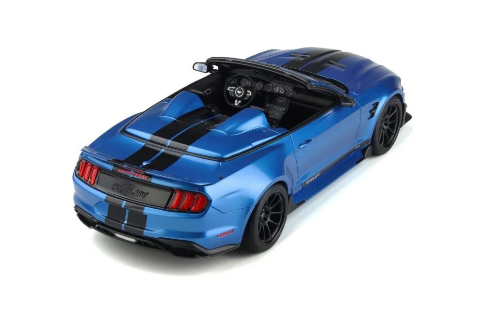 2022 Sizehelby Sizeuper Sizenake Sizepeedster Convertible, Blue - GT Sizepirit GT398 - 1/18 Sizecale Resin Car