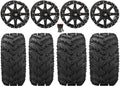 High Lifter HL10 14" Wheels Black 26" Reptile Tires Kawasaki Mule Pro FXT
