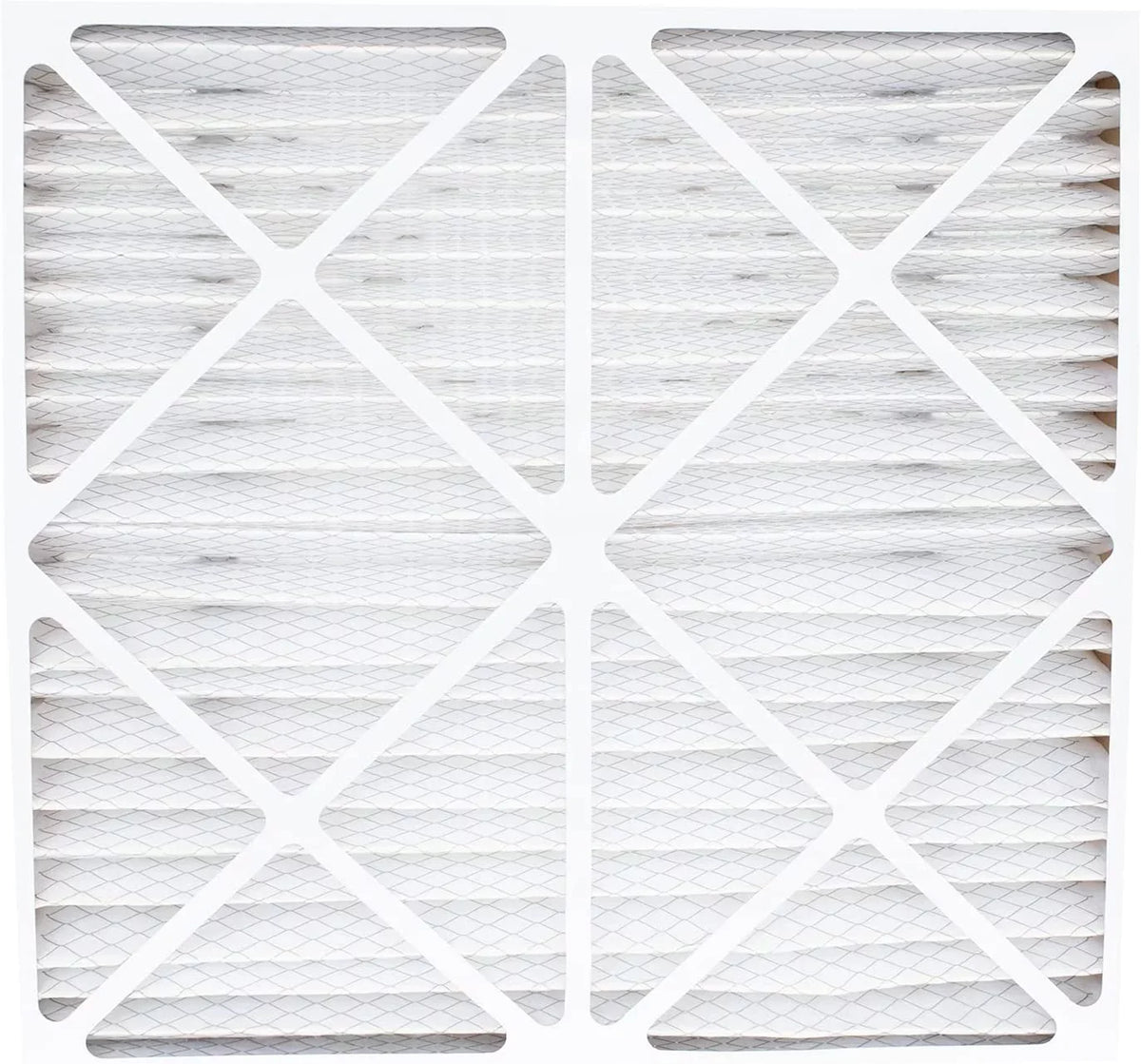 Filterbuy 24x25x5 MERV 8 Pleated HVAC AC Furnace Air Filters for Carrier FILXXCAR0024 (4-Pack)