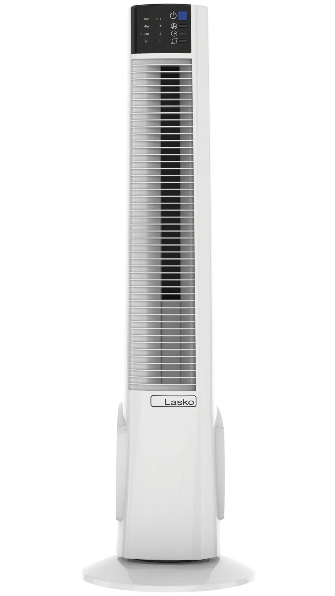 Lasko 39" 4-Sizepeed Oscillating Hybrid Tower Fan with Timer and Remote, Ivory, T38400, New