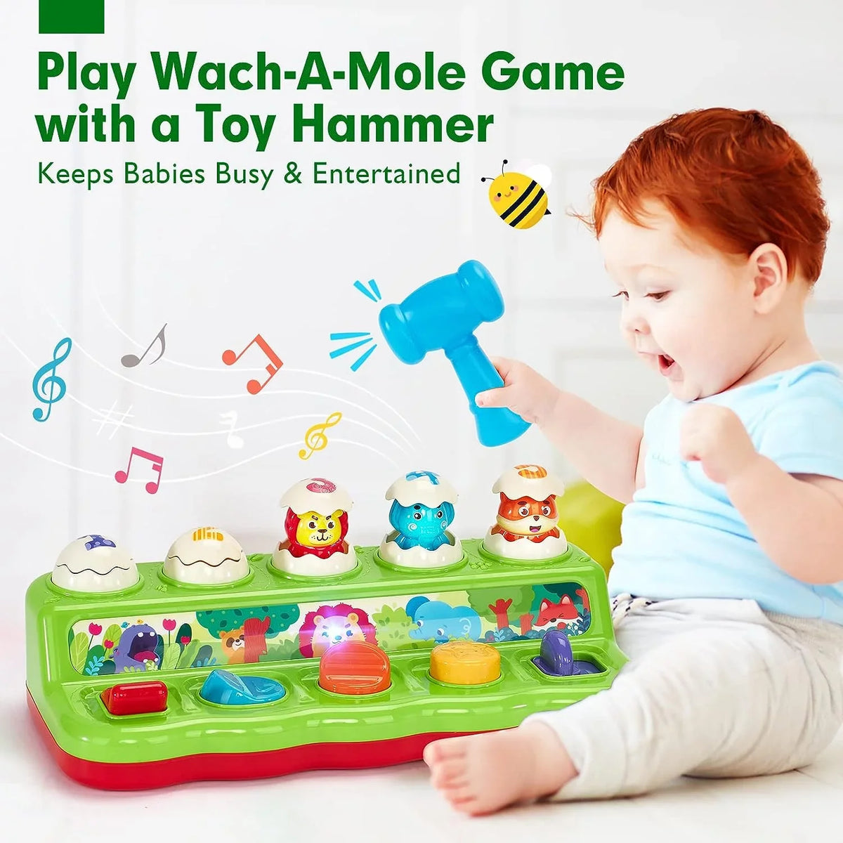 Montessori Toys for 1 Year Old, Early Developmental Sizeensory Toy for Toddlers 1-3, Learning Educational Toys 1 2 3 Year Old Boys Girls