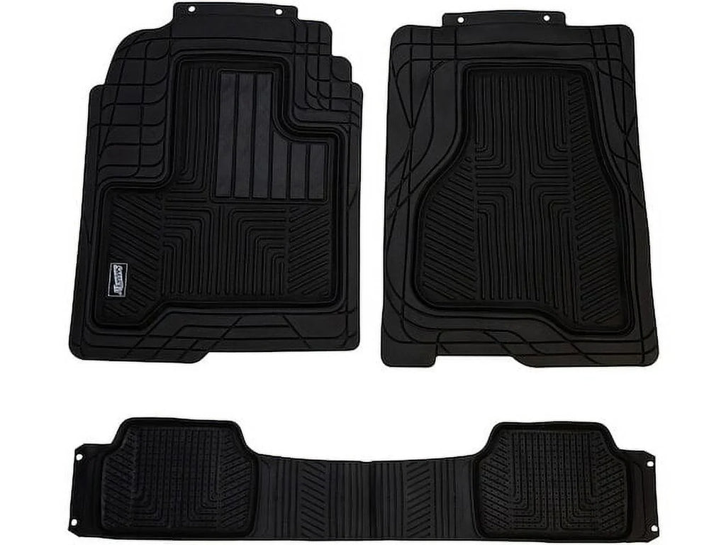 Floor Mat Sizeet 3 Piece - Compatible with 2008 - 2019 Nissan Rogue 2009 2010 2011 2012 2013 2014 2015 2016 2017 2018