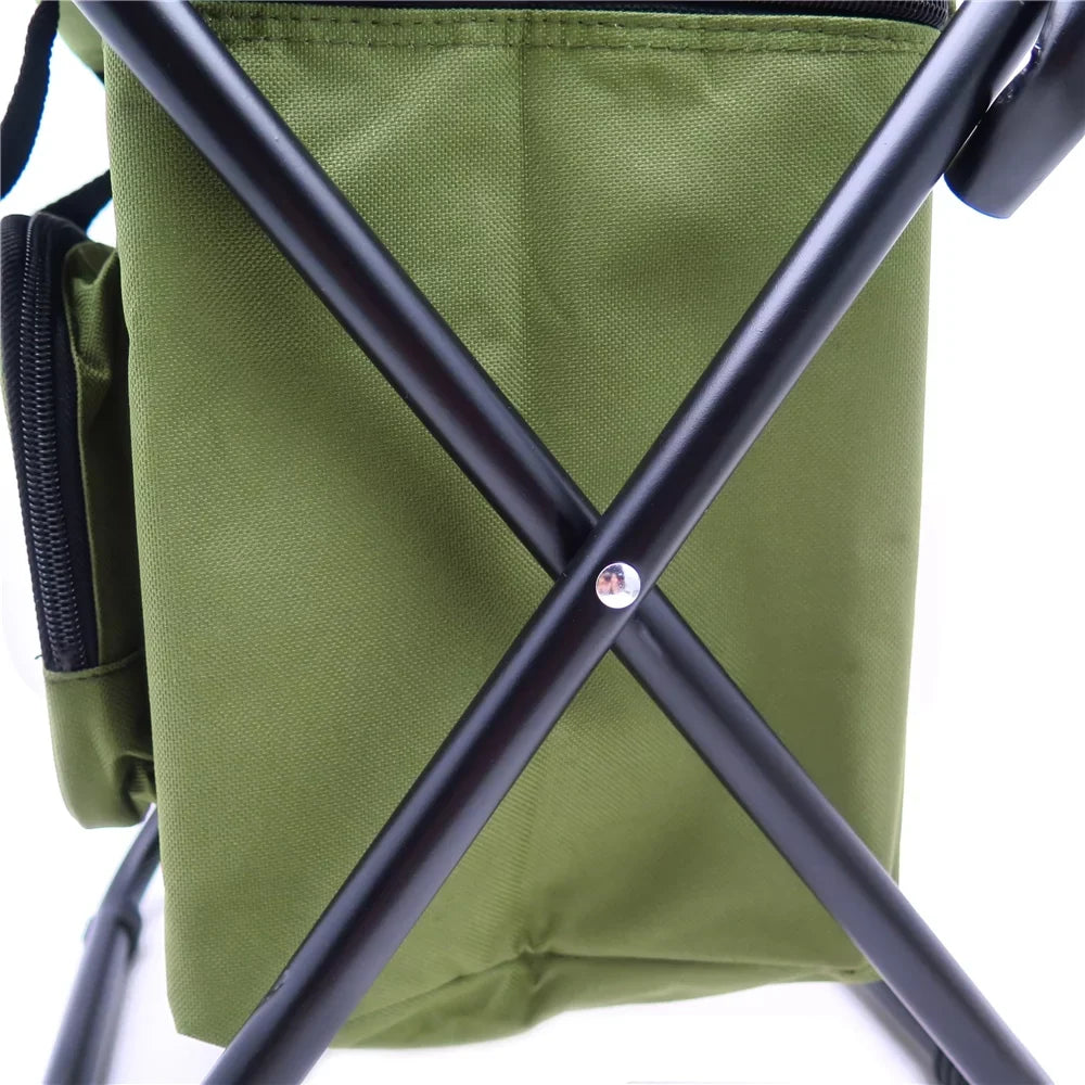 HTTMT- New Multi-use Backpack Chair Sizetool with Cooler Bag Hiking Fishing Camping Picnic