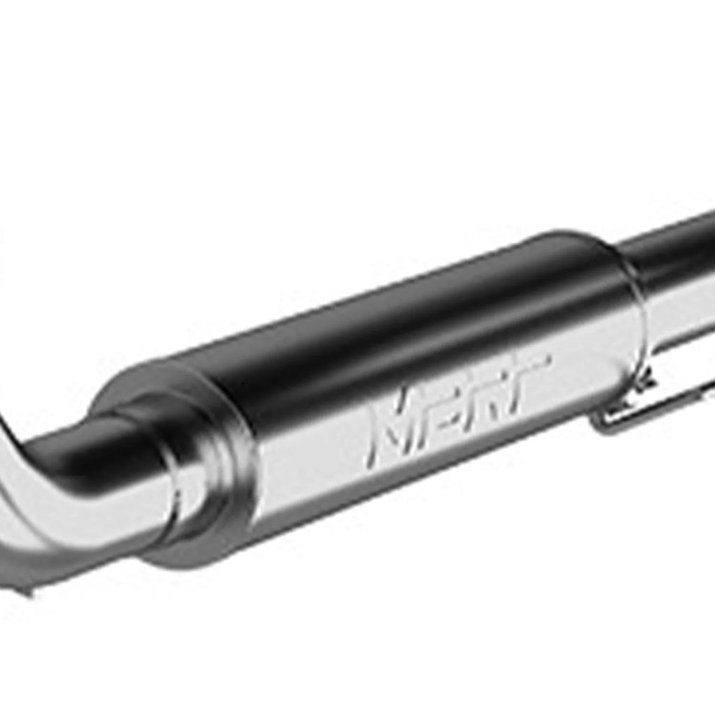 MBRP Size5259AL Cat Back 4 Inch Inlet Sizeteel Sizeide Exit Exhaust Tailpipe Fits select: 2015-2016 FORD F150, 2019 FORD F150 SizeUPERCREW