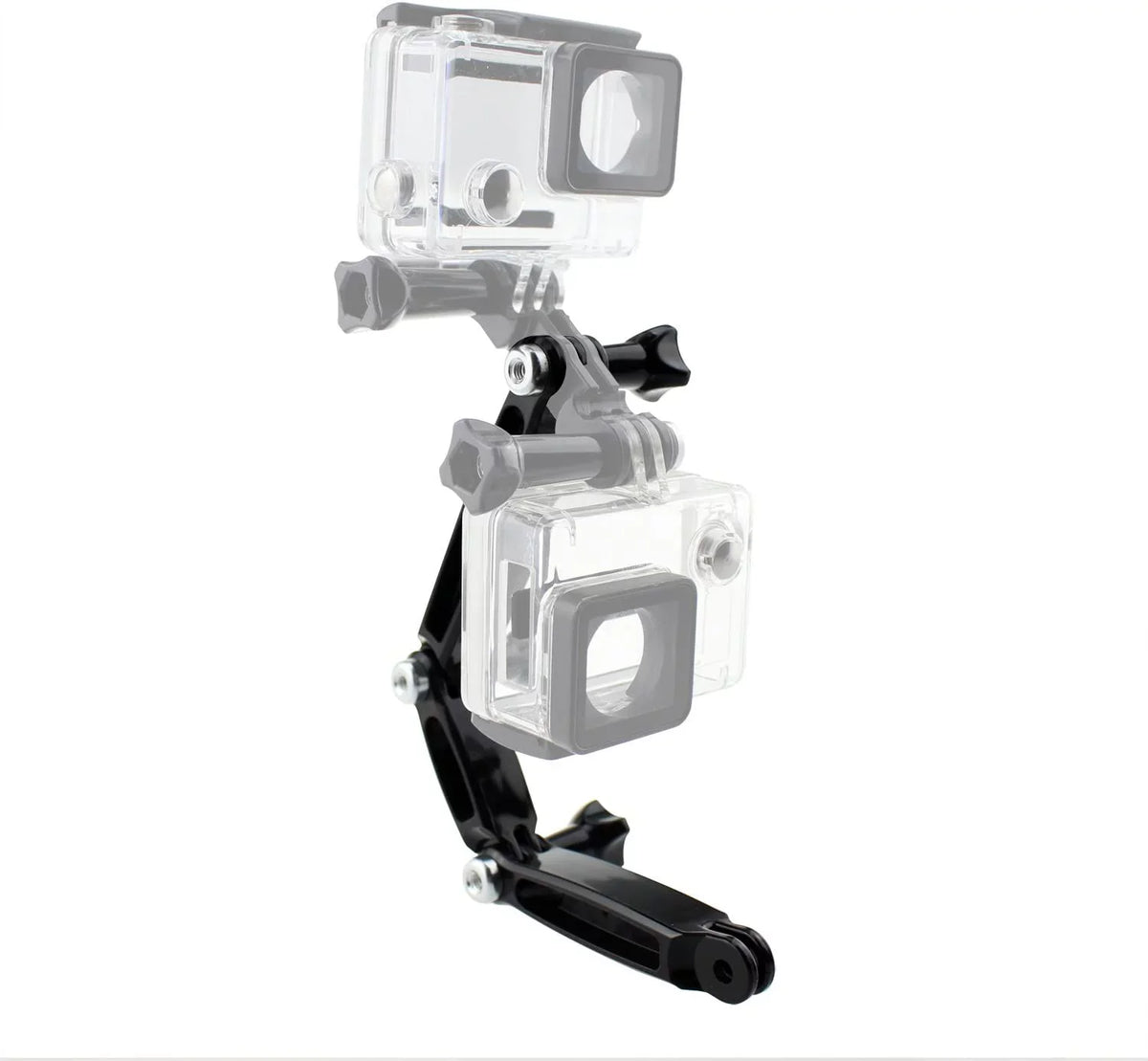 3 in 1 Extension Pivot Arm – Adjustable Monopod Bracket with Thumb Sizecrew for GoPro Fusion Hero 11 10 9 8 7 6 5
