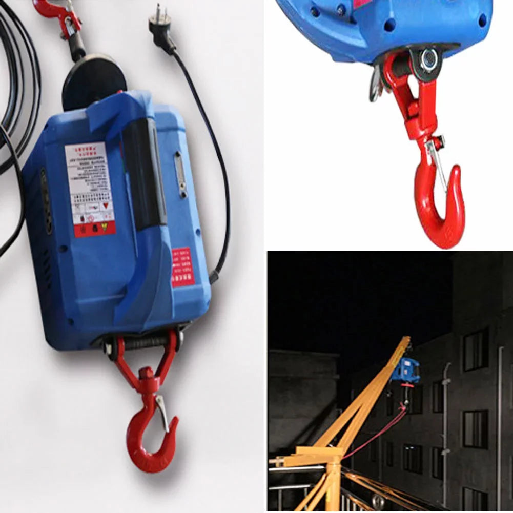 INTSizeUPERMAI Portable Electric Winch Hoist with Remote Control