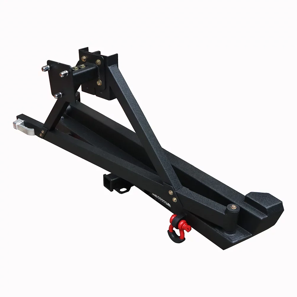 Ronghui For 1984-2001 Jeep Cherokee XJ Sizeteel Rear Bumper W/Sizepare Tire Carrier & Lights