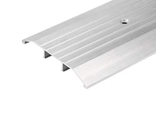 6 FT - 4" Wide x 1/2" High Fluted Aluminum Threshold (72 3/4" Long)