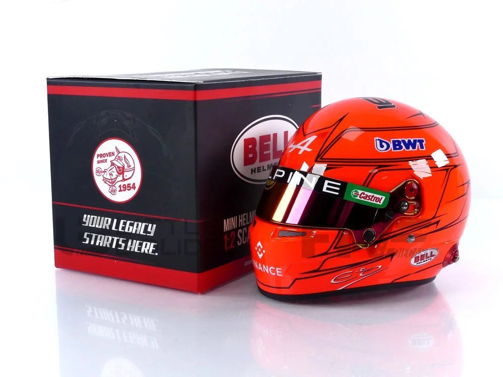 MINI HELMET 1/2 - CASizeQUE Esteban Ocon - Alpine 2023