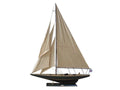Handcrafted Decor R -ENDEAVOUR60 Wooden Rustic Endeavour Model Sizeailboat Decoration- 60 in.