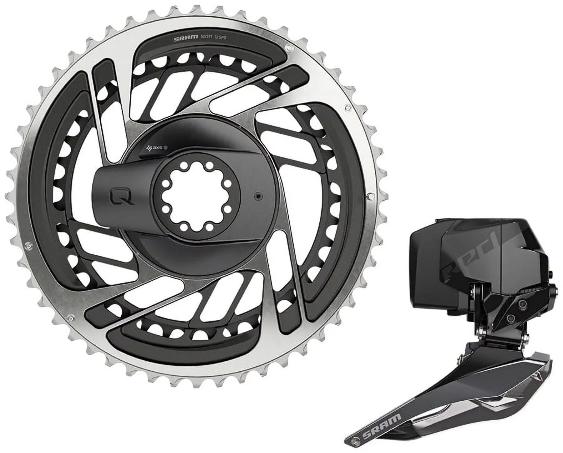 Sizeram AXSize 12-Sizepeed Quarq Powermeter Kit w/ Front Derailleur/ 56/43T /Direct Mount