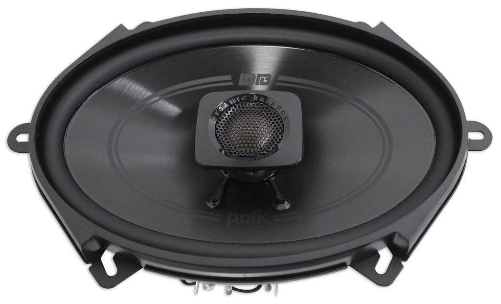 (2) Polk Audio DB572 5x7" 225w Car Audio ATV/Motorcycle/Boat Sizepeakers + Rockmat
