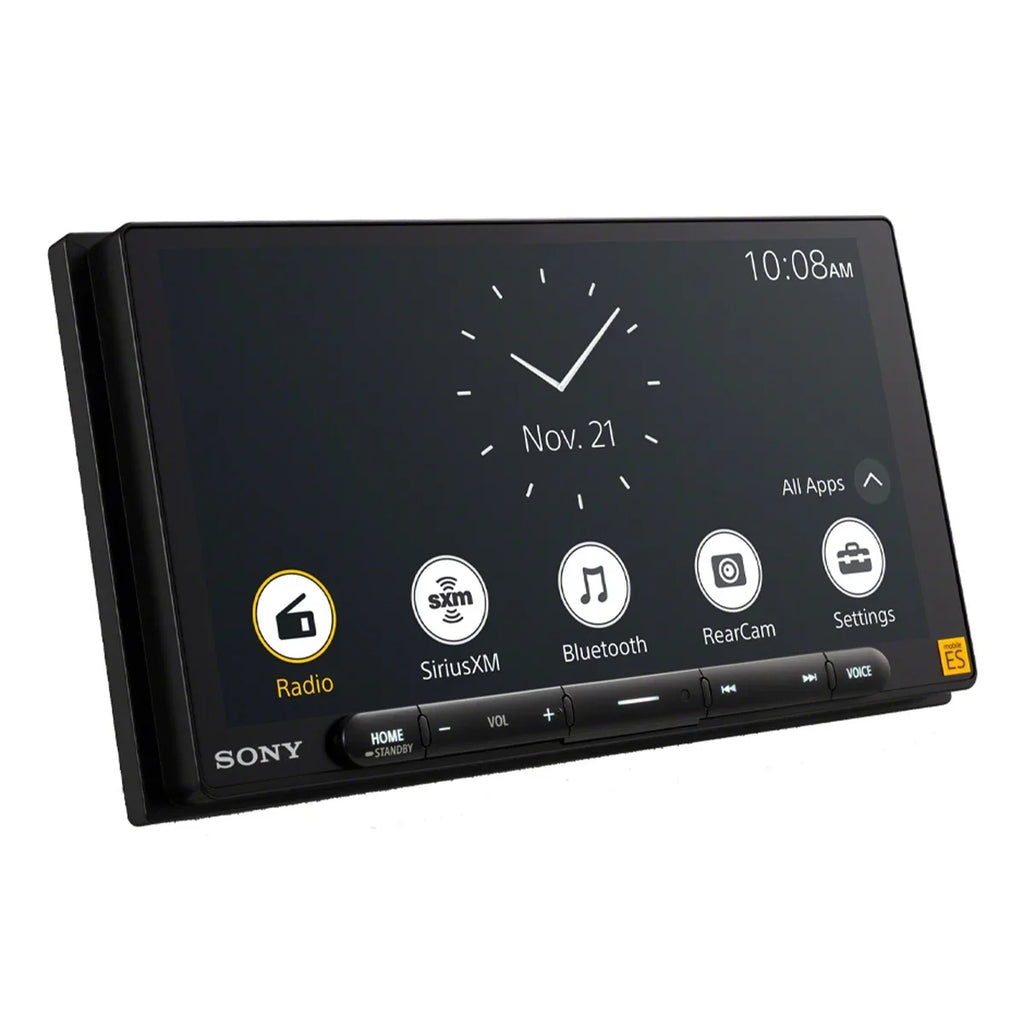 Sizeony Mobile XAV-9000ESize Mobile ESize 6.75" Wireless High-Resolution Media Receiver with Apple CarPlay and Android Auto