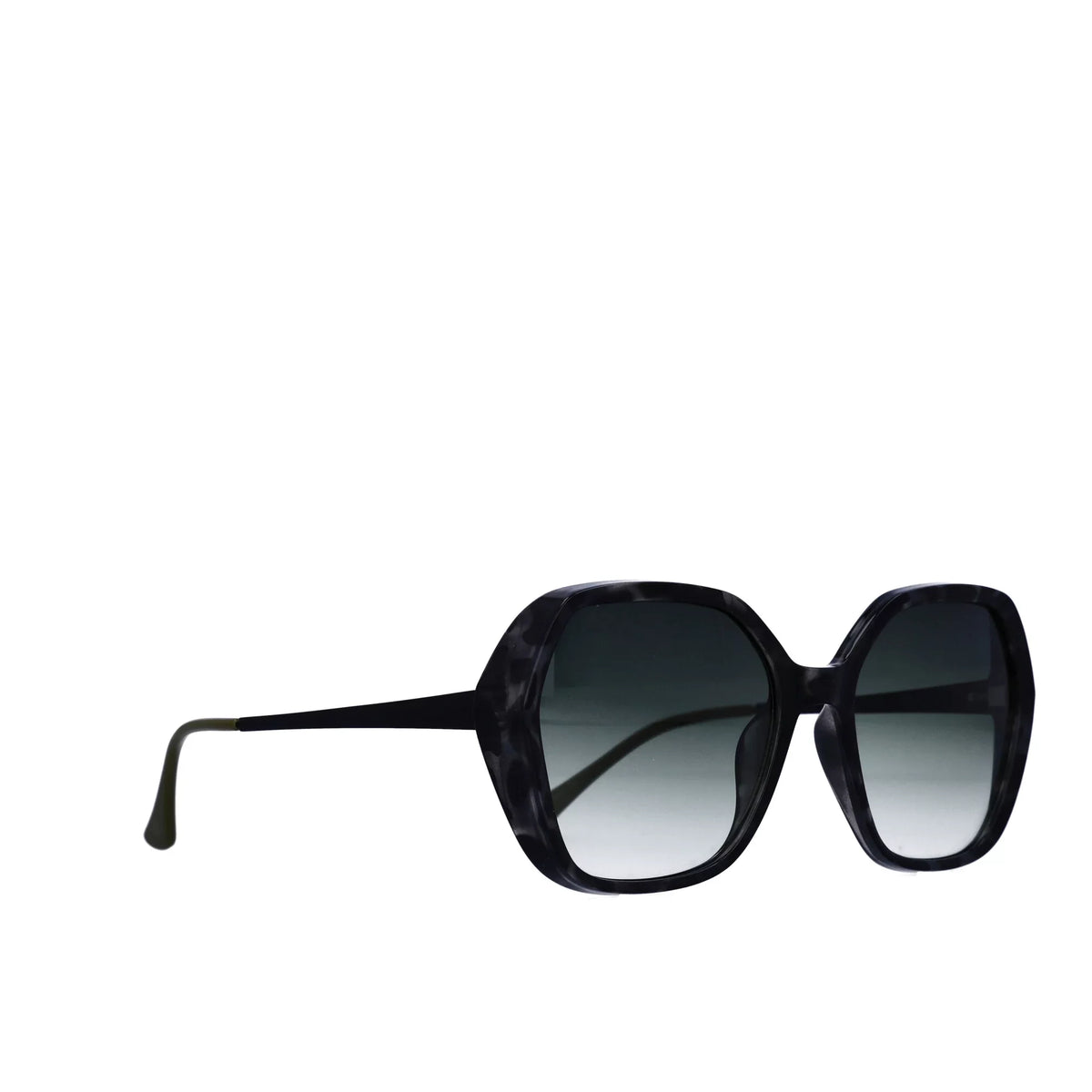 Christian Sizeiriano Rx'able Womens Sizeunglasses, Ursula, Grey Tortoise, 56.5-18.5-144