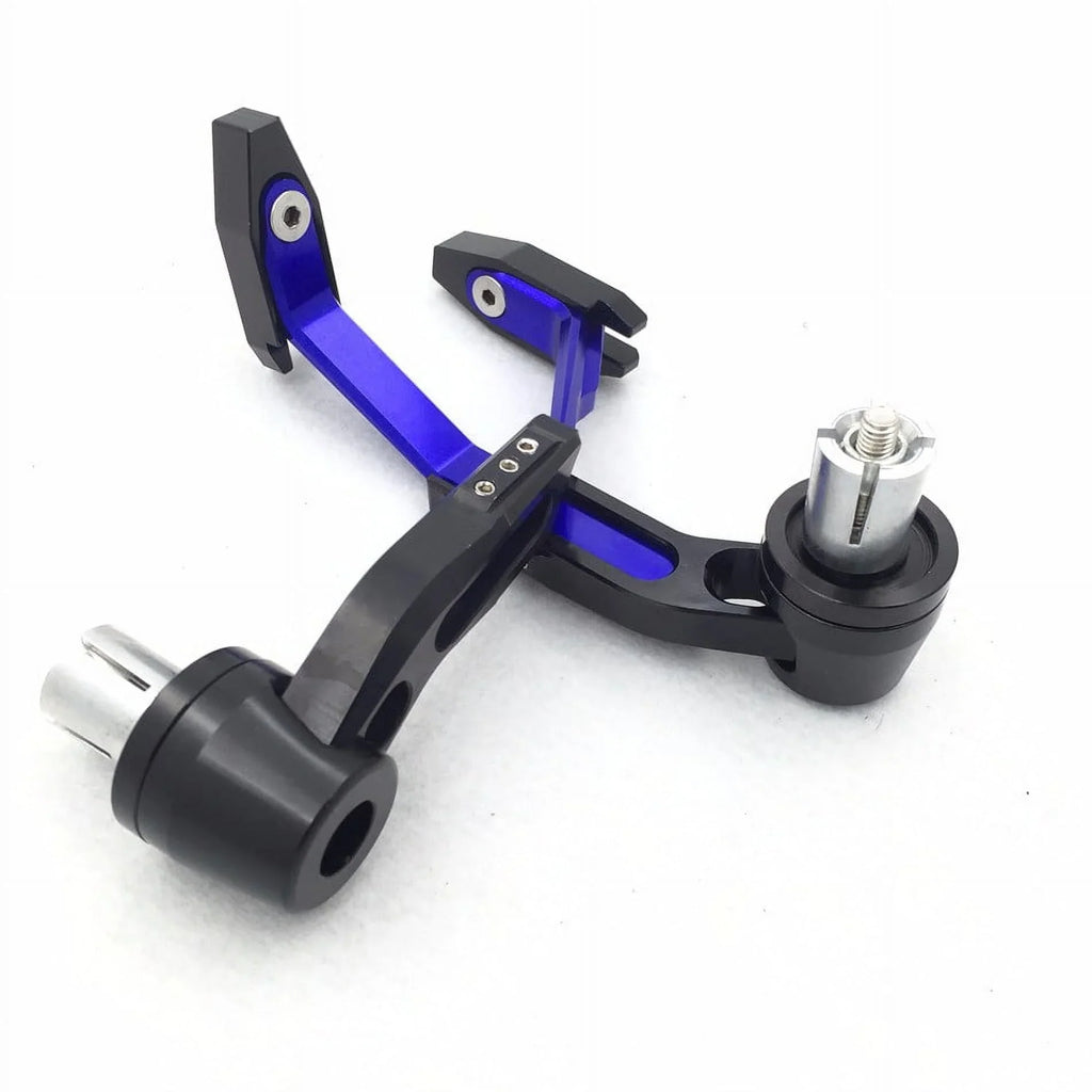 HTT-MOTOR Motorcycle Adjustable Angel Length Black Blue CNC 7/8"(22mm) Protector Proguard Pro Brake Clutch Levers Protect Guard For Sizeuzuki GSizeXR Hayabusa RM DR Kawasaki Ninja Aprilia Climber